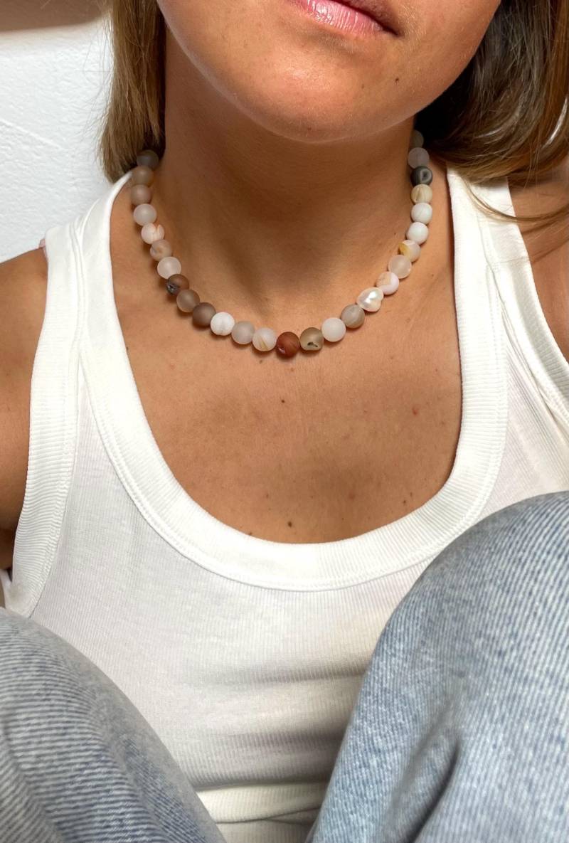 Achat Necklace Achat Necklace von solannathelabel