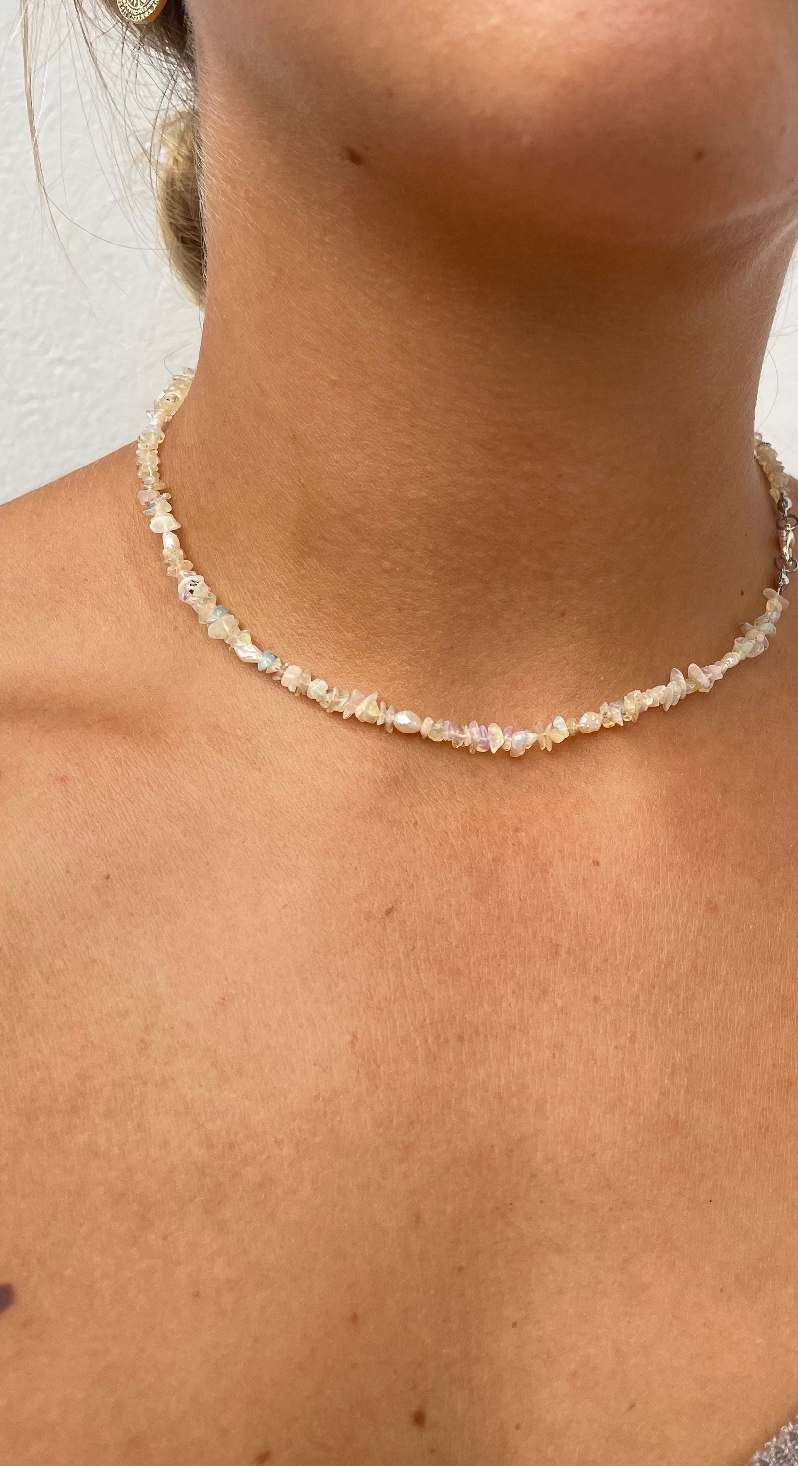Opal Necklace Opal Necklace von solannathelabel
