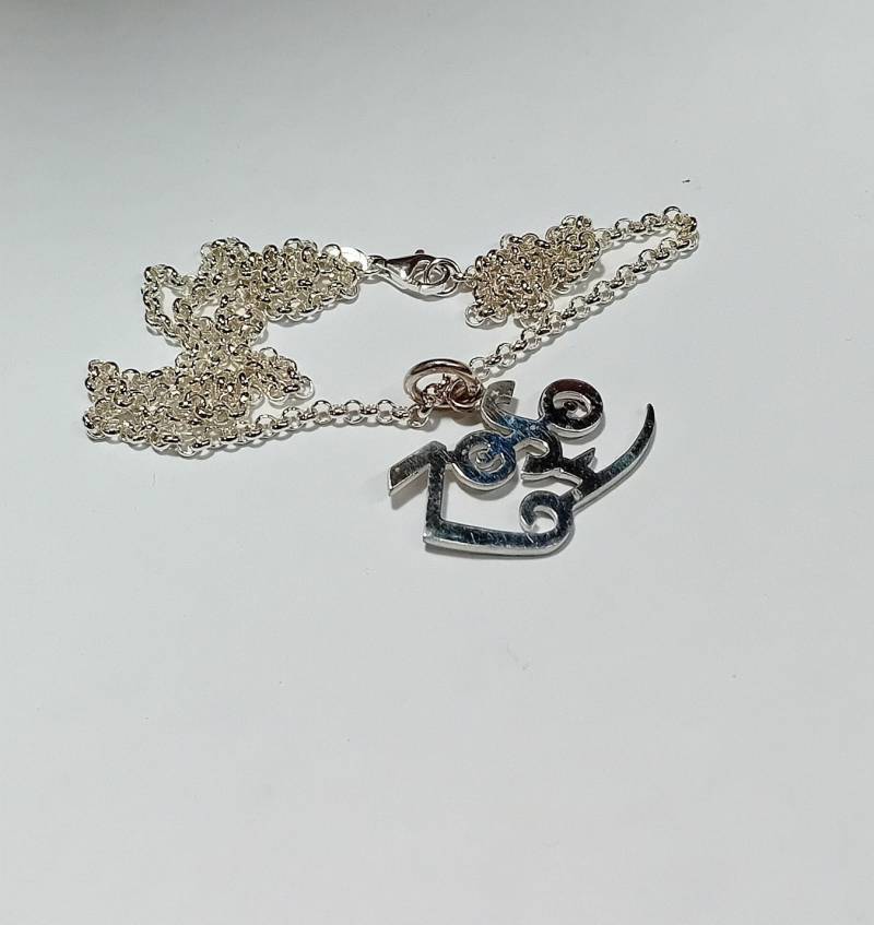 Zoso-Anhänger Aus 925Er Silber Zoso-Anhänger Aus 925Er Silber von soloargento