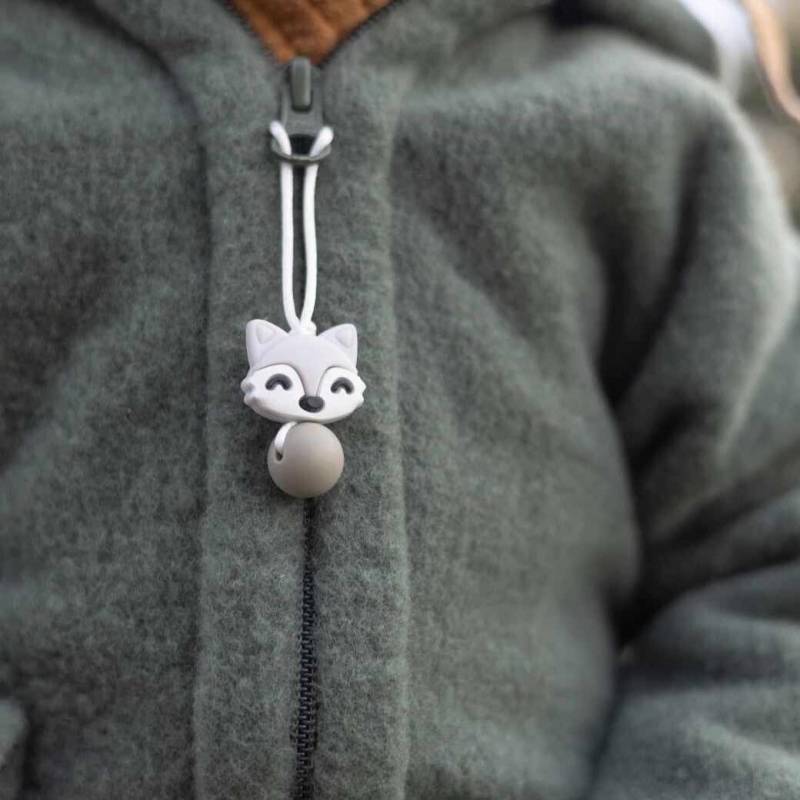 Reißverschlussanhänger Fuchs | Kinder Zipper Anhänger Für Kinderjacke & Kindergarten Rucksack Adventskalender-Füllung Nikolaus Geschenk von soluandme