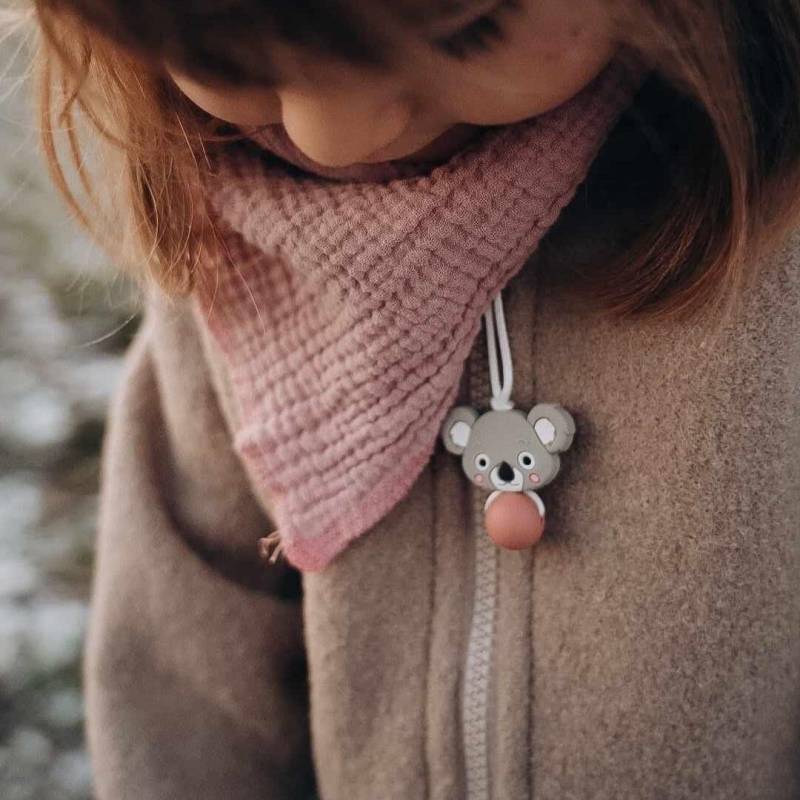 Reißverschlussanhänger Koala | Kinder Zipper Anhänger Für Kinderjacke & Kindergarten Rucksack Adventskalender-Füllung Kindergartenkind von soluandme