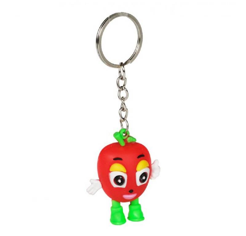 soma Schlüsselanhänger Schlüsselanhänger Mini Tomate 3D Anhänger 4 cm Geschenk Cartoon, Schlüsselanhänger Haustierschlüsselanhänger Geschenk Hund Frau Herren von soma