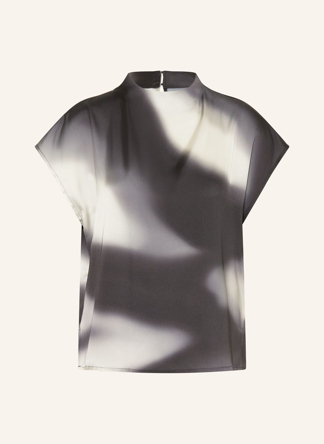 Someday Blusenshirt Zalactic Aus Satin schwarz von someday