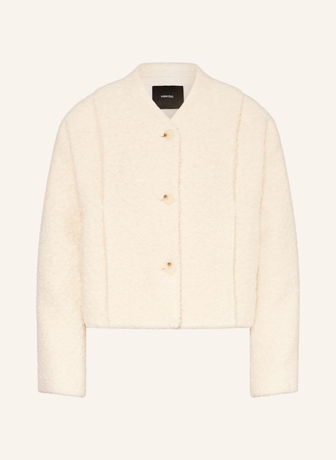 Someday Bouclé-Jacke Nisabel beige von someday