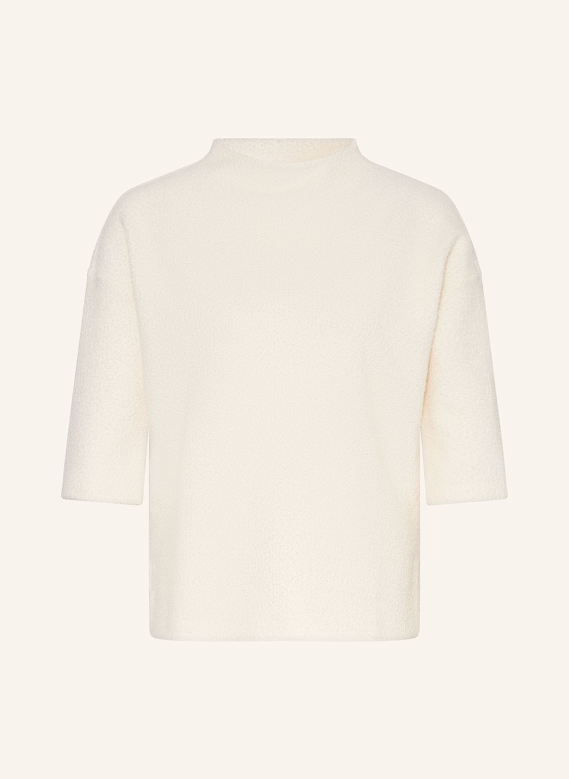 Someday Bouclé-Shirt Kelise Mit 3/4-Arm weiss von someday