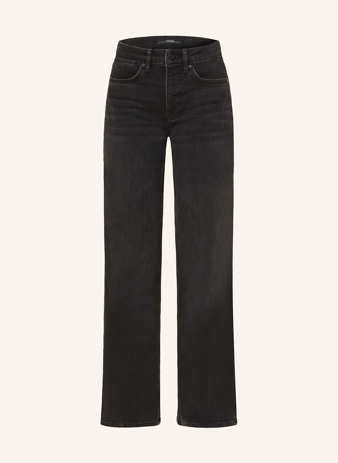 Someday Cropped Jeans Corah Iconic grau von someday