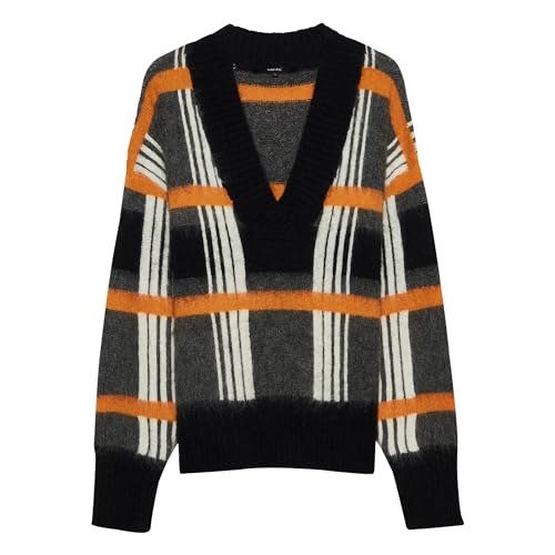 Someday GmbH Tenya - M - Pullover - V-Ausschnitt - Langarm - Mehrfarbig - Sweater Pullover - Pull-on - Herbst, Winter - Männer - Erwachsenen - Unisex-Erwachsene von someday