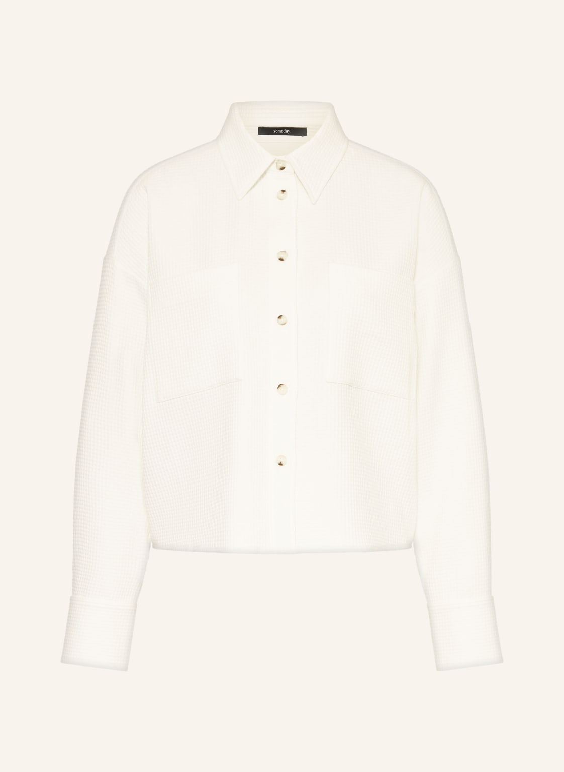 Someday Hemdbluse Zarpa Bold weiss von someday