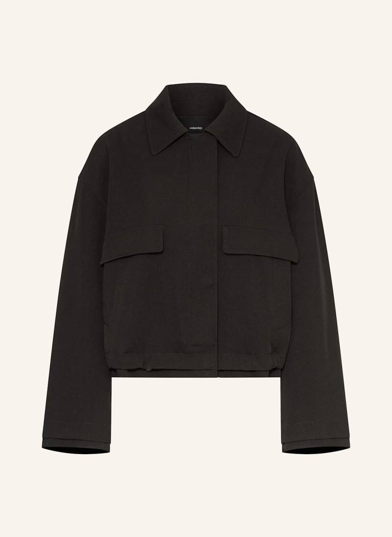 Someday Kastenjacke Nousa schwarz von someday