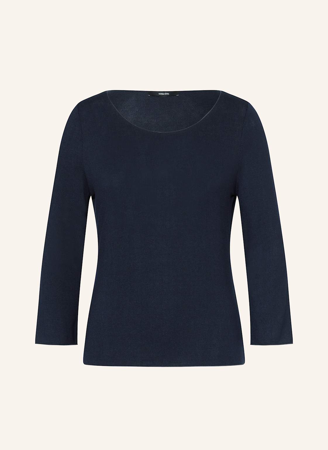 Someday Pullover Kirosa Mit 3/4-Arm blau von someday