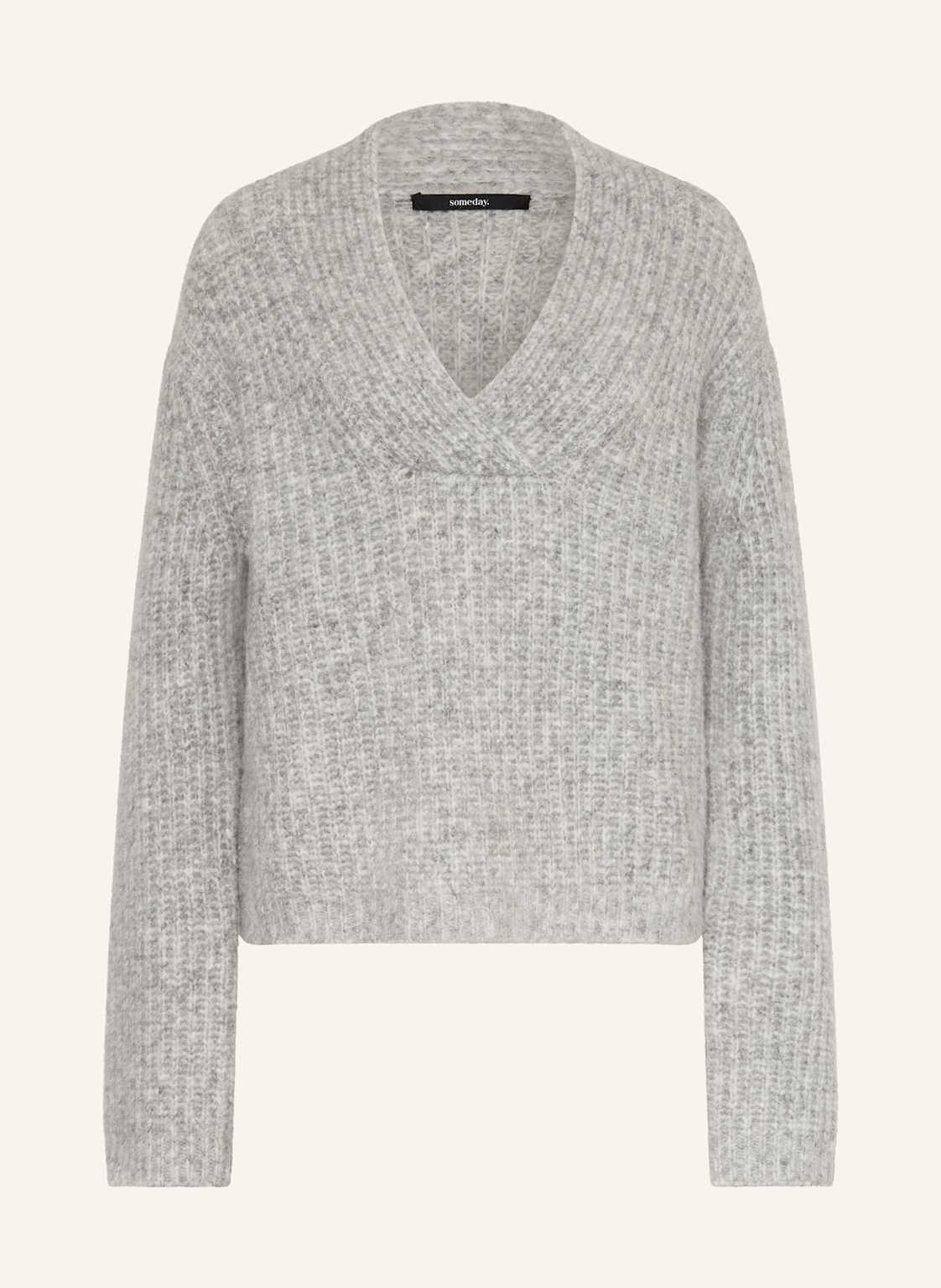 Someday Pullover Talyna grau von someday