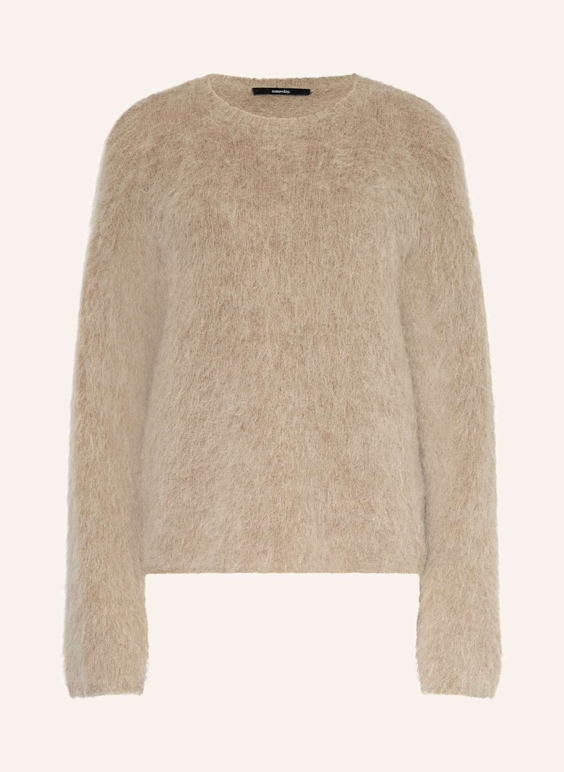 Someday Pullover Tayana Mit Alpaka beige von someday
