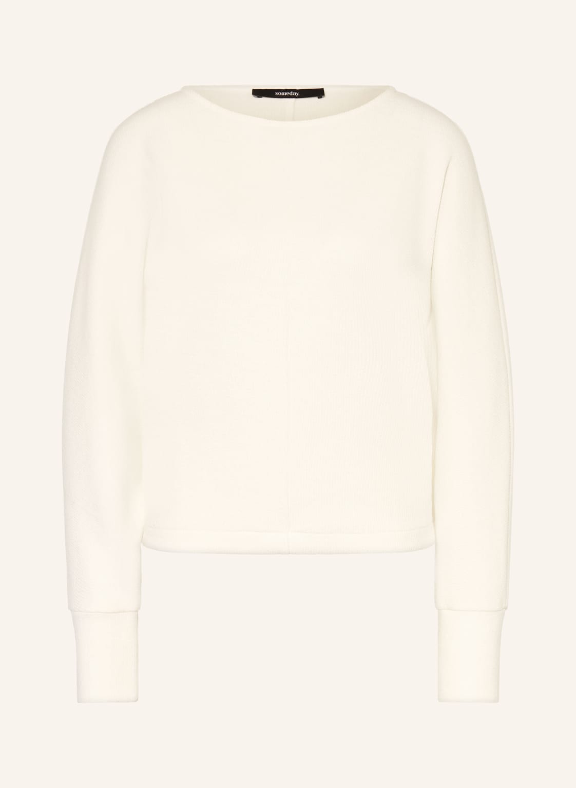 Someday Pullover Utibby Texture weiss von someday