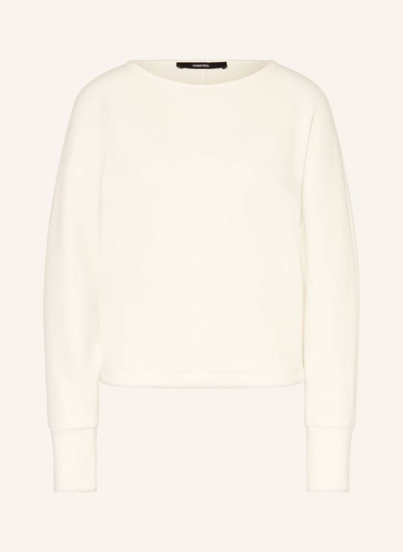 Someday Pullover Utibby Texture weiss von someday