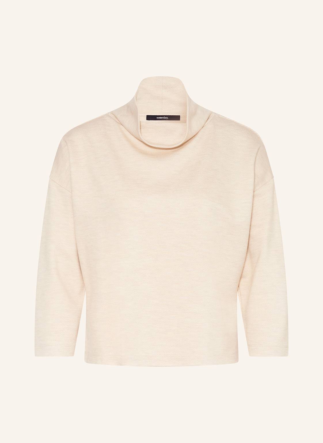Someday Rollkragenshirt Ujule Mit 3/4-Arm beige von someday
