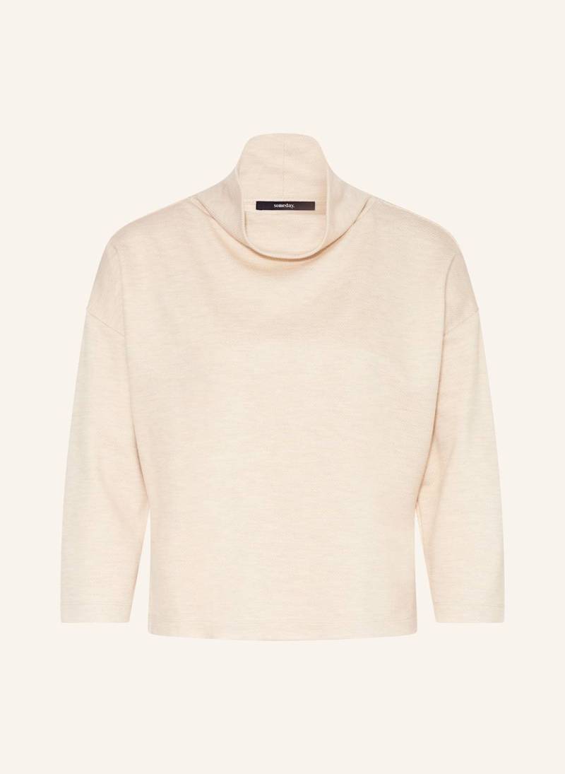 Someday Rollkragenshirt Ujule Mit 3/4-Arm beige von someday