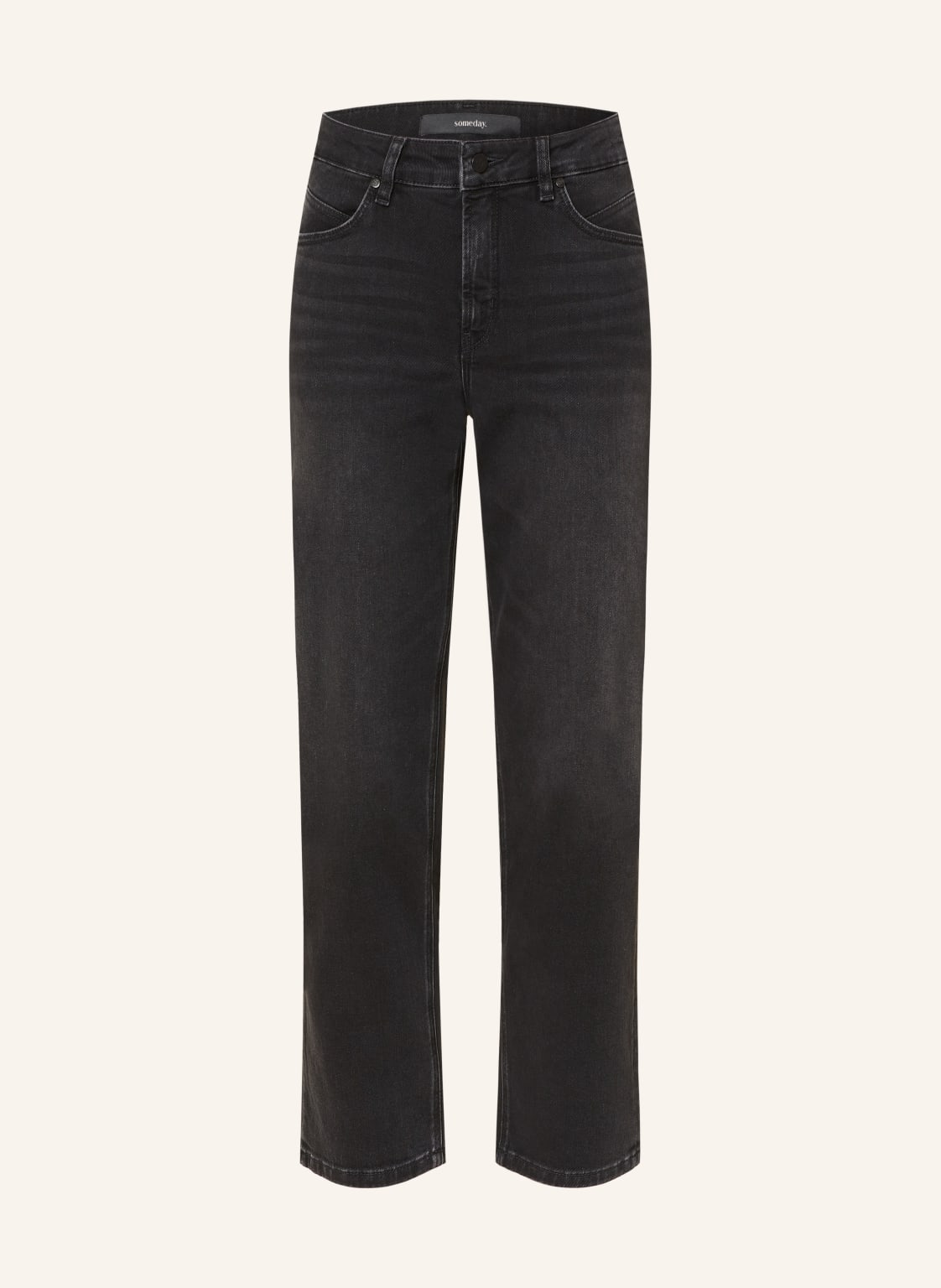 Someday Straight Jeans Carie schwarz von someday