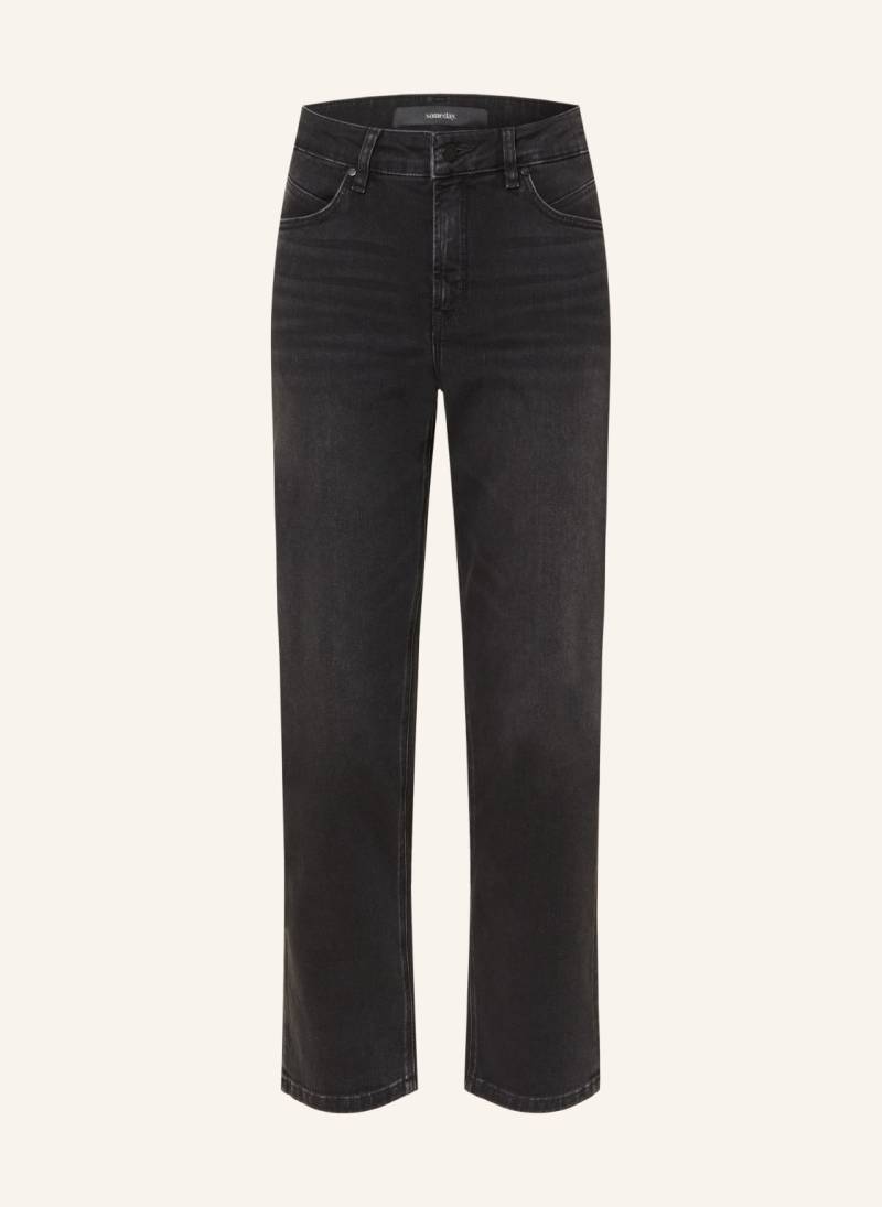 Someday Straight Jeans Carie schwarz von someday