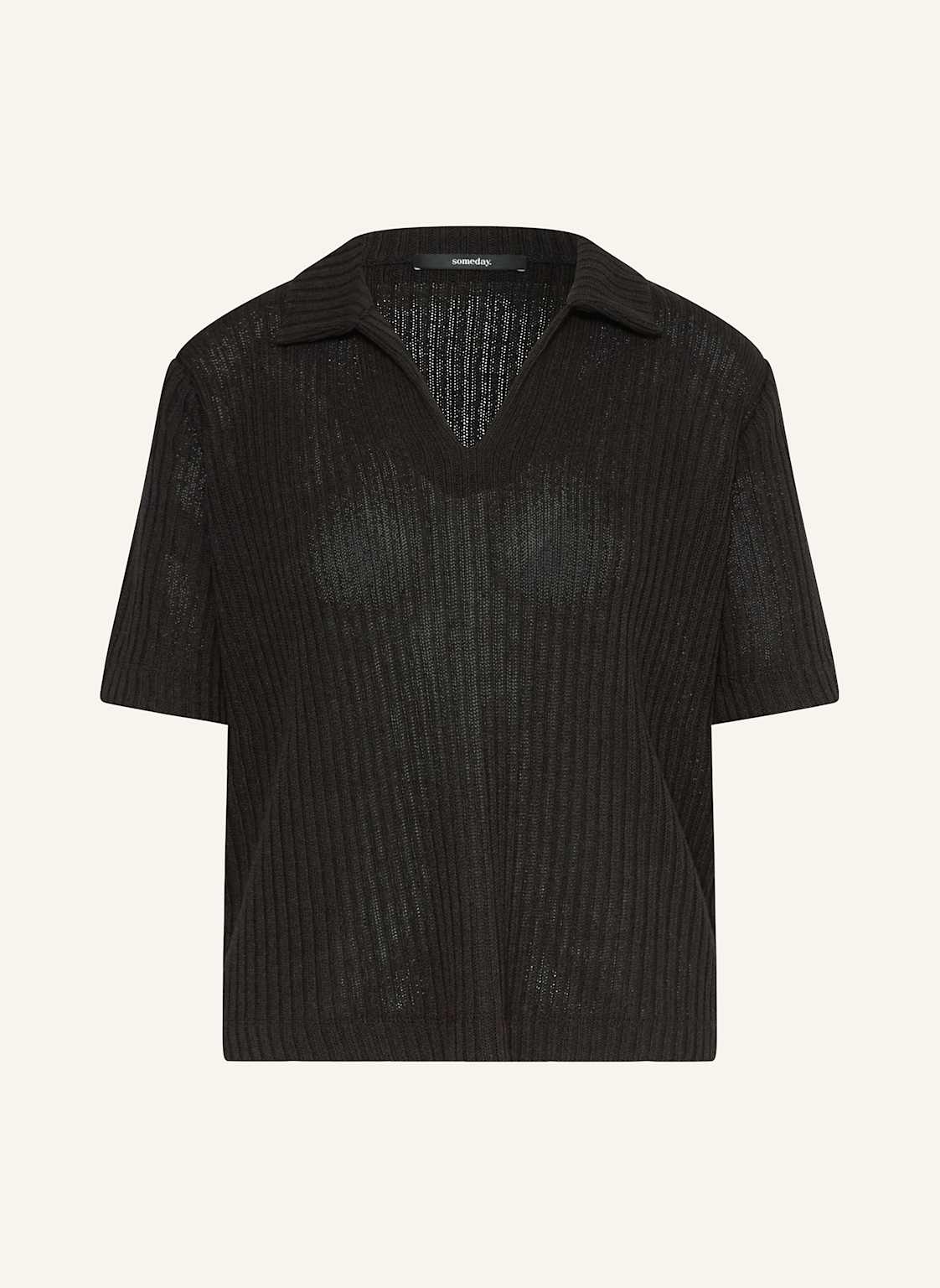 Someday Strickshirt Upolo schwarz von someday