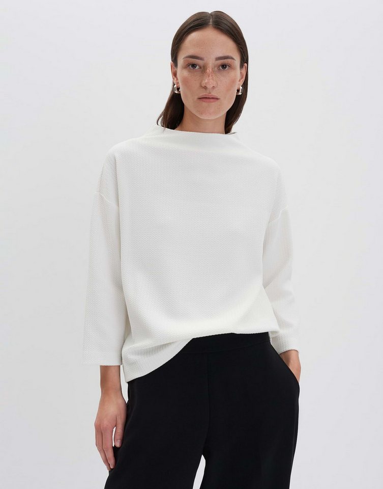 someday 3/4-Arm-Shirt KELBY Regular mit Fischgratstruktur lockere Passform, gerader Schnitt, Fischgrat Muster someday 3/4-Arm-Shirt KELBY Regular mit Fischgratstruktur lockere Passform, gerader Schnitt, Fischgrat Muster von someday