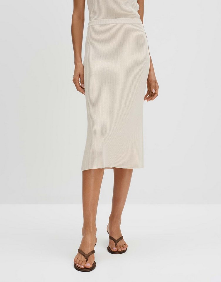 someday Bleistiftrock OTOINI aus softem Rippstrick von someday