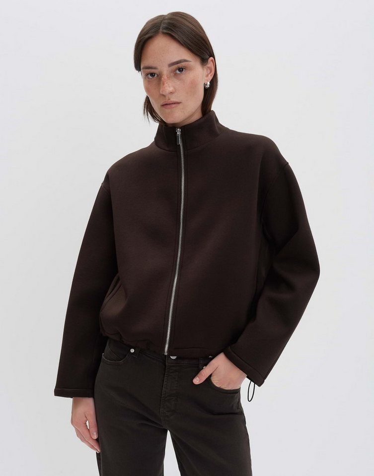 someday Blouson UJOY Regular Blousonjacke aus Scuba Sweatware lockere Passform, O-Form von someday