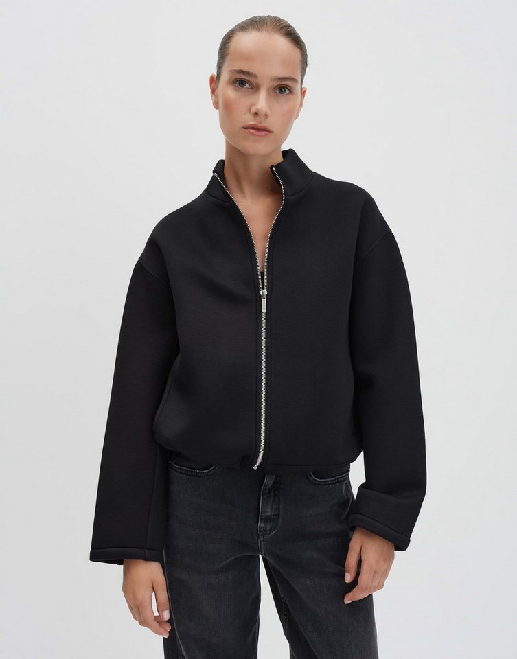 someday Blouson UJOY Regular Blousonjacke aus Scuba Sweatware lockere Passform, O-Form von someday