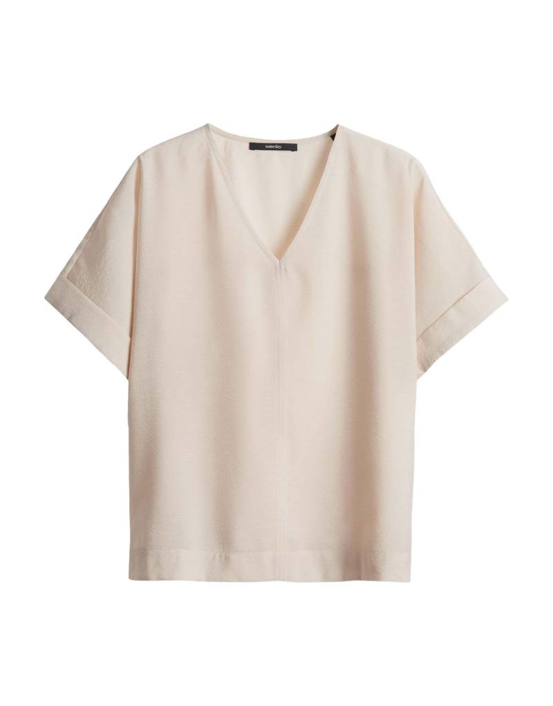 someday - Bluse - Zadia beige - Gr. - 36 von someday
