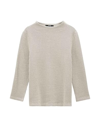 someday Damen Dreiviertelarmshirt | Kariertes Jerseyshirt KORINNA Regular aus Baumwoll Mix Black, 40 someday Damen Dreiviertelarmshirt | Kariertes Jerseyshirt KORINNA Regular aus Baumwoll Mix Black, 40 von someday