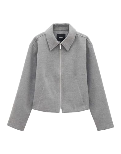 someday Damen Blazer | Weiche Blazerjacke Nilah in Woll Optik Good Grey, 42 someday Damen Blazer | Weiche Blazerjacke Nilah in Woll Optik Good Grey, 42 von someday
