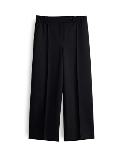 someday Damen City Pants | CISILIA DECODED City Pants in feiner Mélangeoptik Black, 36 von someday