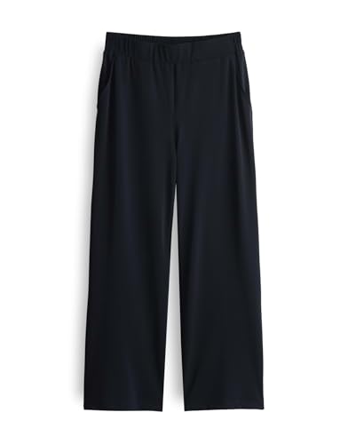 someday Damen Culotte | Culotte CELASTO Wide aus weichem Interlock Jersey Ocean, 38 von someday