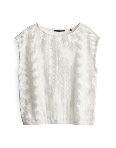 someday Damen Kurzarmshirt | Jerseyshirt KISABELLA Regular mit Komfortbund Milk, 38 von someday