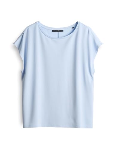 someday Damen Kurzarmshirt | Jerseyshirt Kamie Regular mit Schlitzdetail Clear Water, 38 someday Damen Kurzarmshirt | Jerseyshirt Kamie Regular mit Schlitzdetail Clear Water, 38 von someday