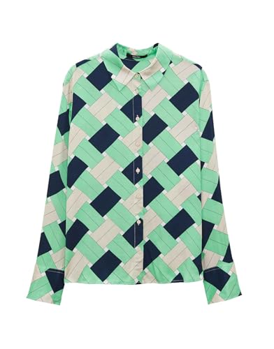 someday Damen Langarmbluse | Printbluse ZOLOGNA Granny Green, 38 someday Damen Langarmbluse | Printbluse ZOLOGNA Granny Green, 38 von someday