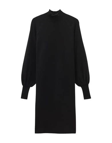 someday Damen Midikleid | Strickkleid QUARISI aus Tencel Mix Black, 40 von someday