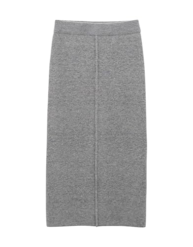 someday Damen Midirock | Figurbetonter Strickrock ONITTI in Midilänge Good Grey, 34 someday Damen Midirock | Figurbetonter Strickrock ONITTI in Midilänge Good Grey, 34 von someday