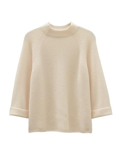 someday Damen Pullover | Strickpullover TIJOULIE Loose mit Kaschmir Soft Cream, 38 von someday