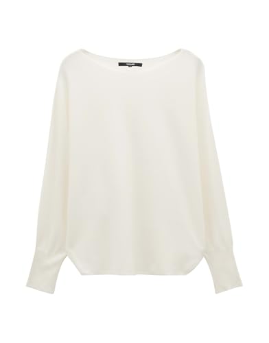 someday Damen Pullover | Strickpullover Taliya Detail Loose aus weichem Viskose Mix Milk, 40 von someday