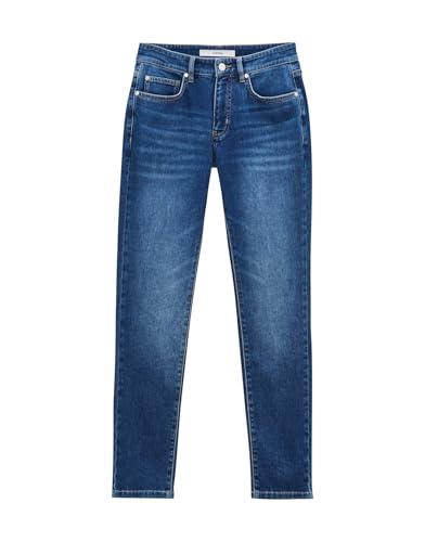 someday Damen Slim | Slim Jeans Catia Iconic Low Rise aus nachhaltigem Baumwoll Mix Dark Blue, 38 von someday