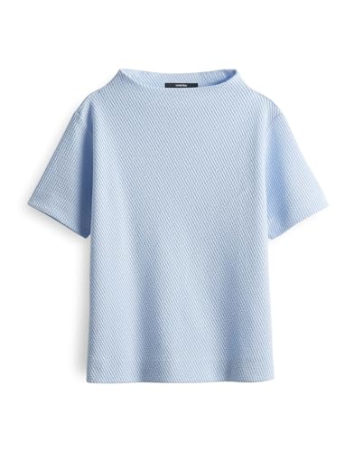 someday Damen Sweatshirt | Sweatshirt UTECKY Twist Loose in moderner Crochet-Optik Clear Water, 38 von someday