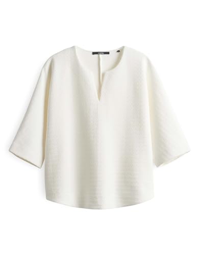 someday Damen Sweatshirt | Sweatshirt UWILLOW Oversize Fit mit strukturierter Oberfläche Milk, 38 von someday