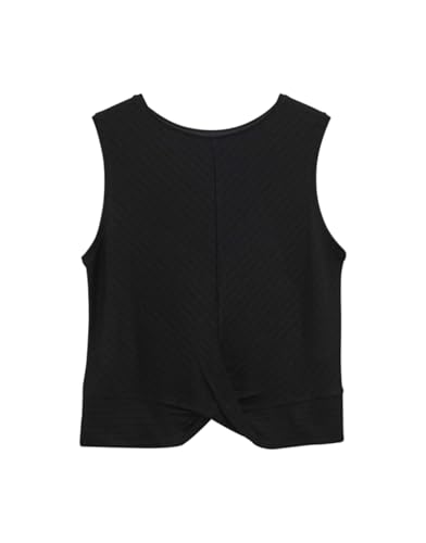 someday Damen Top | Geripptes Top Kinaya Regular aus weichem Jersey Black, 38 von someday