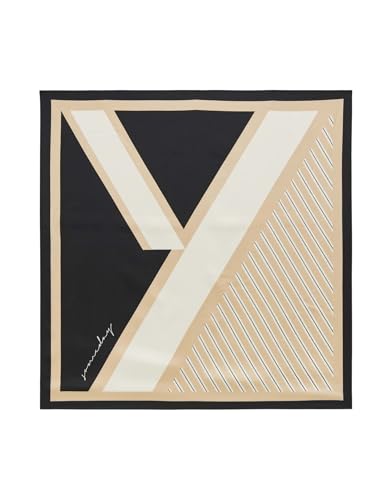 someday Damen Tuch | Halstuch BENTIE SCARF in Satin Optik black, 0 von someday