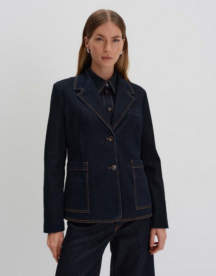 someday Jeansblazer Jeansblazer NIARA Regular mit Kontrastnähten von someday