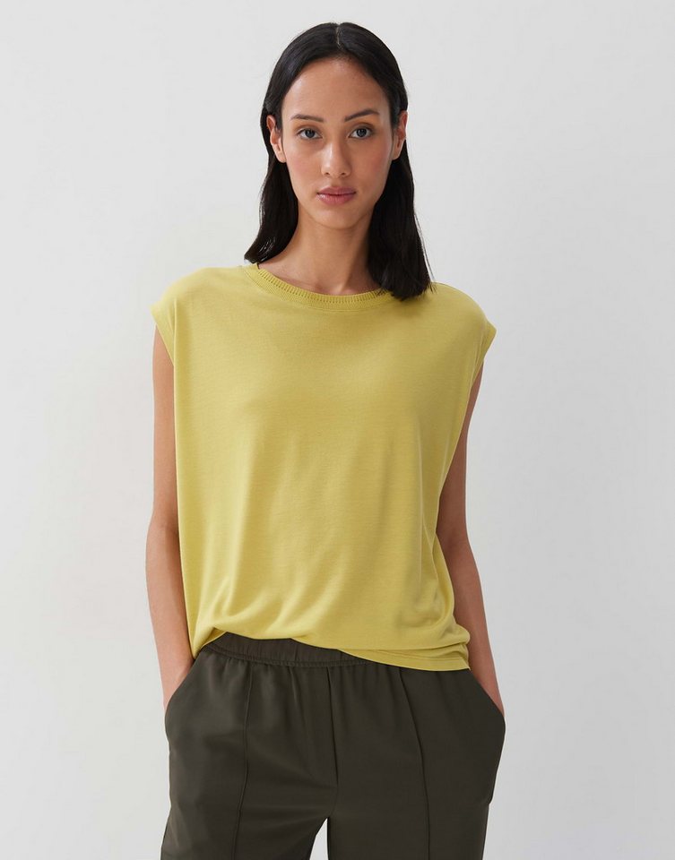 someday Kurzarmshirt Basicshirt KAMNA Loose aus Tencel von someday