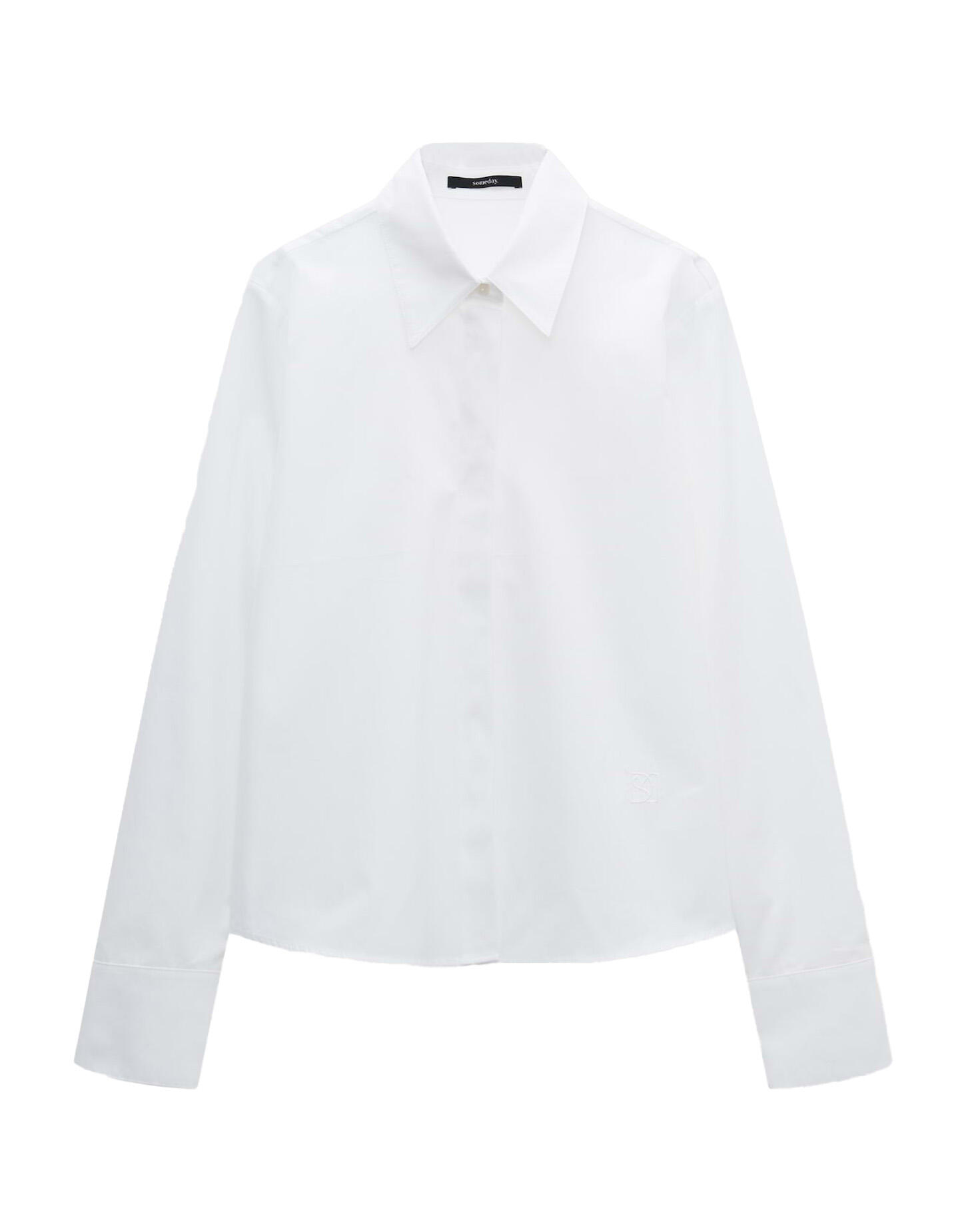 someday - Langarmbluse - Zandrina weiß - Gr. - 42 von someday