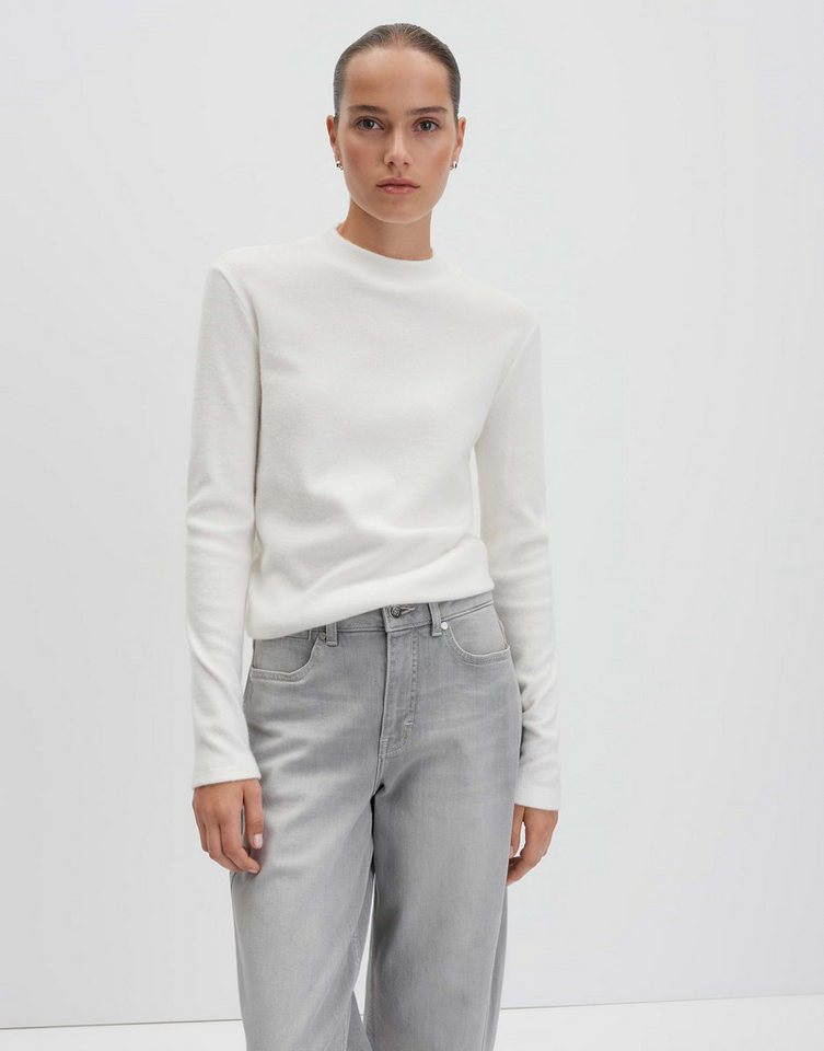 someday Longsleeve KOSIE DETAIL mit feiner Rippstruktur Slim Longsleeve mit feiner Rippstruktur, schmale Passform von someday
