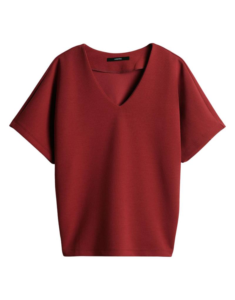 someday - Loose Sweatshirt - Ulinde rot - Gr. - 40 von someday