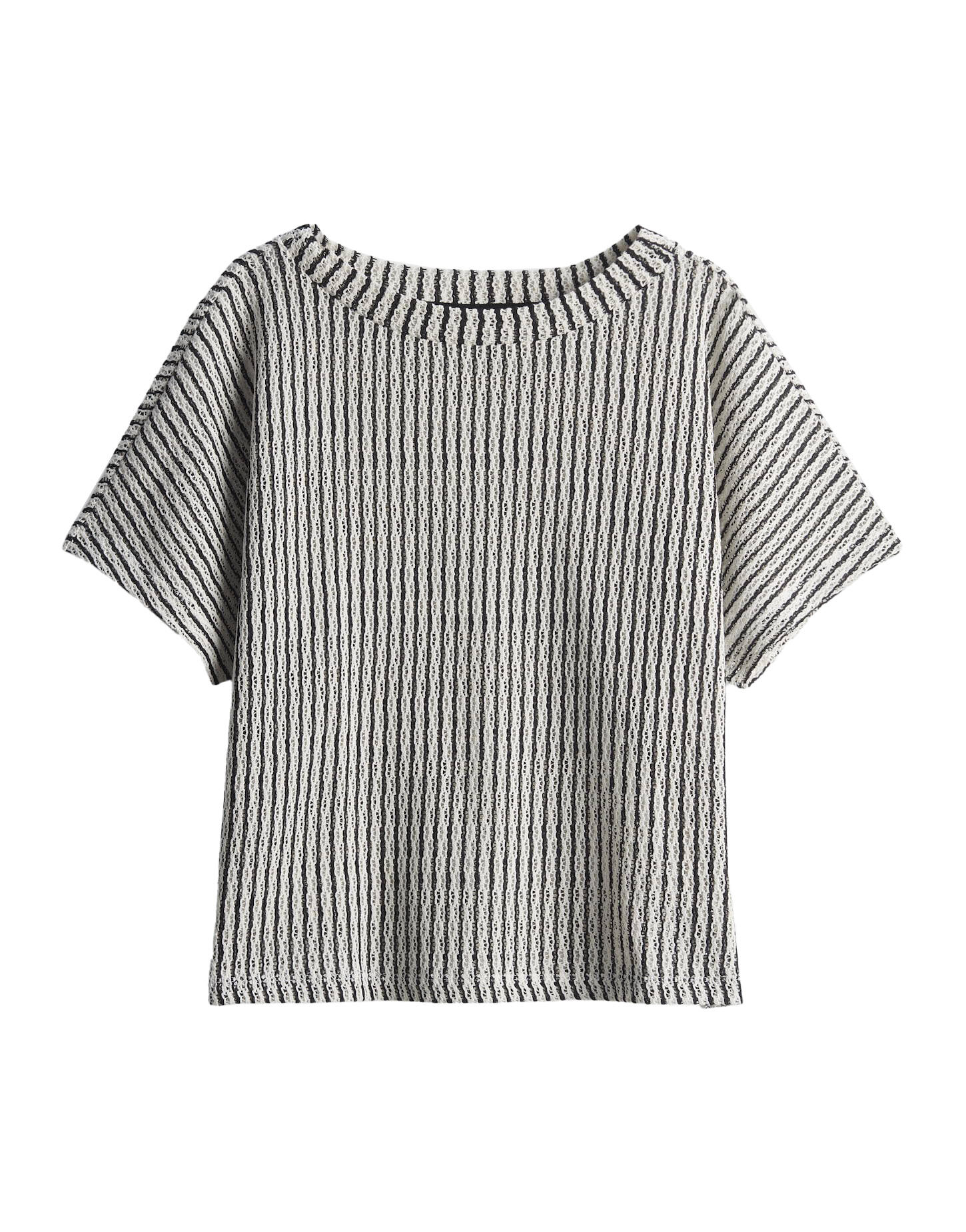 someday - Loose Sweatshirt - Umila schwarz/weiß - Gr. - M von someday